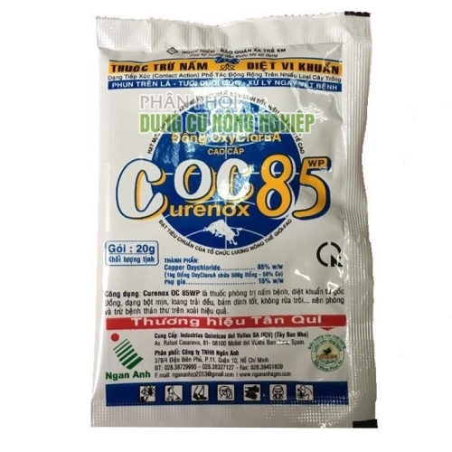 COC 85 WP thuốc trị nấm bệnh cao cấp cho cây trồng