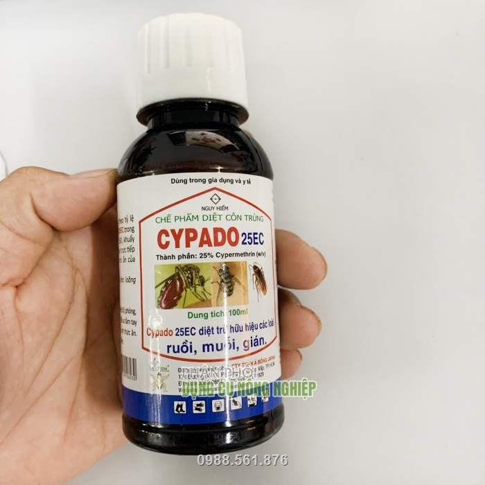 Thuốc Cypado có độ bám dính cao suốt 4-6 tháng