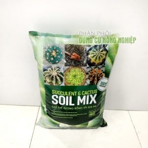 Giá thể trồng sen đá soil mix chất lượng cao 