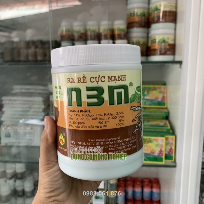 N3M là thương hiệu thuốc kích rễ nổi tiếng được nhiều người lựa chọn sử dụng