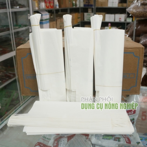 Túi bọc trái cây Hà Nội chất liệu giấy trắng kích thước 20x30cm
